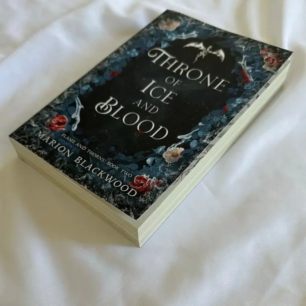 Throne of Ice and Blood Marion Blackwood OOP Indie Paperback Romantasy #2